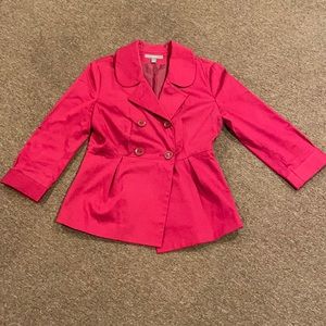 Dark red jacket/suit coat